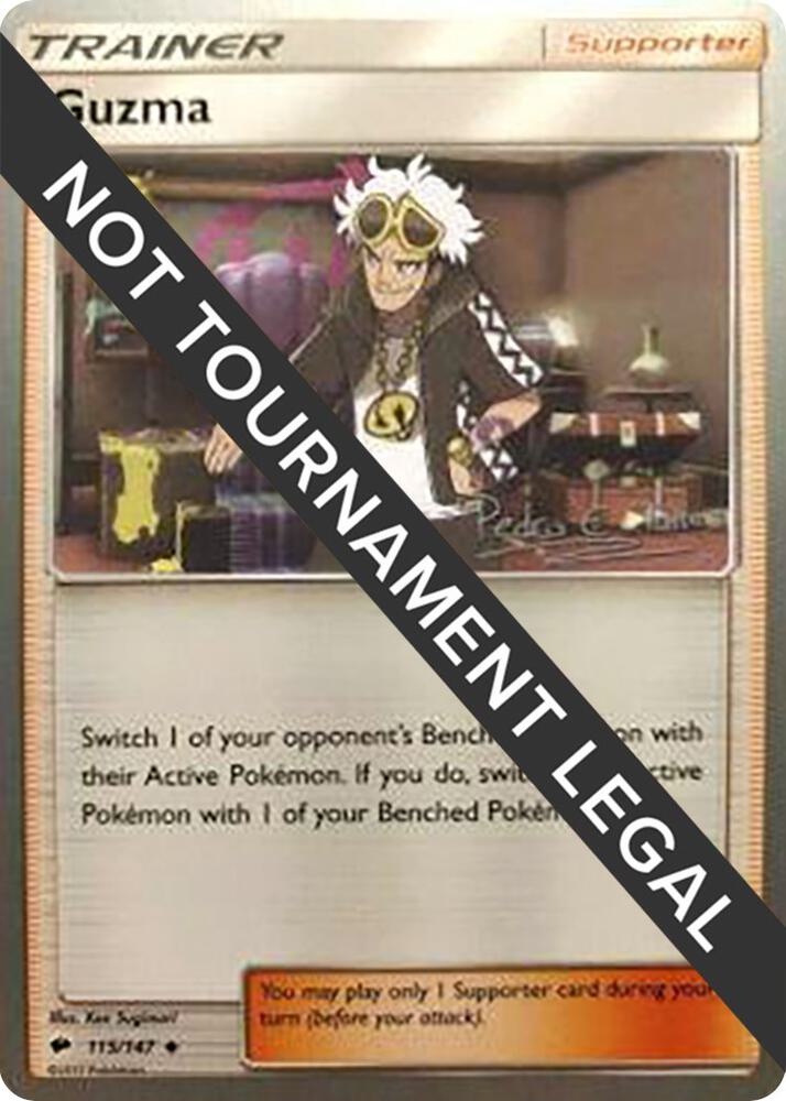 Guzma 2018 Pedro Eugenio Torres 115/147 card