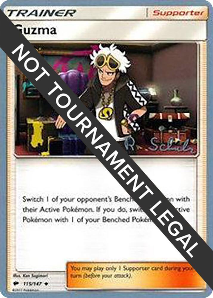 Guzma 2018 Robin Schulz 115/147 card