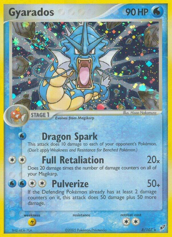 Gyarados 8/107 card