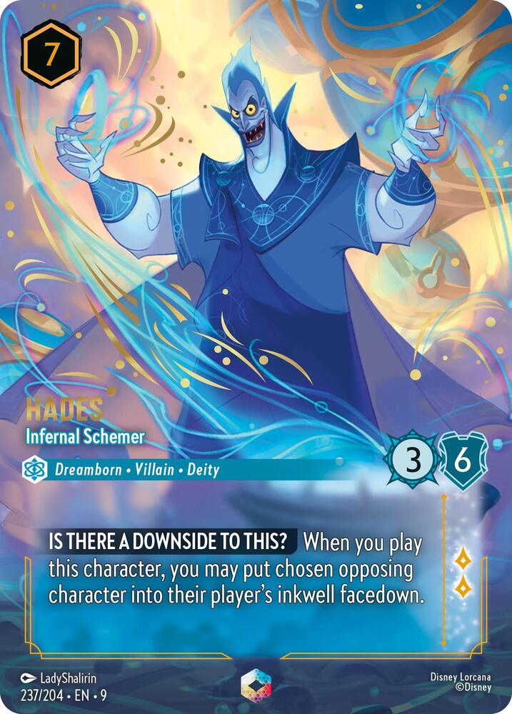 Hades Infernal Schemer Enchanted 237/204 card
