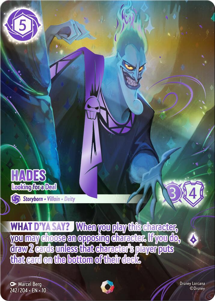 Hades Looking for a Deal Iconic 242/204 card