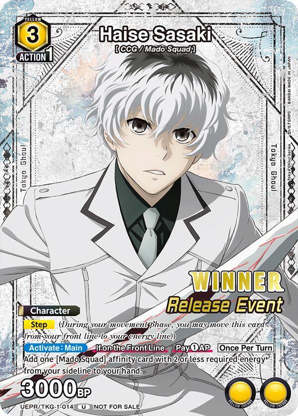 Haise Sasaki 014 UEPR/TKG-1-014 carta