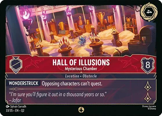 Hall of Illusions Mysterious Chamber 33/35 card