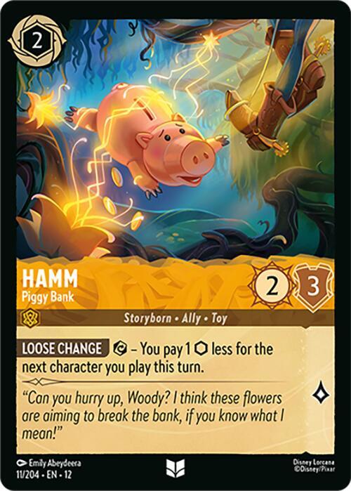 Hamm Piggy Bank 11/204 carta