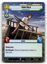 Han Solo Hibernation Sick Hyperspace 301 card