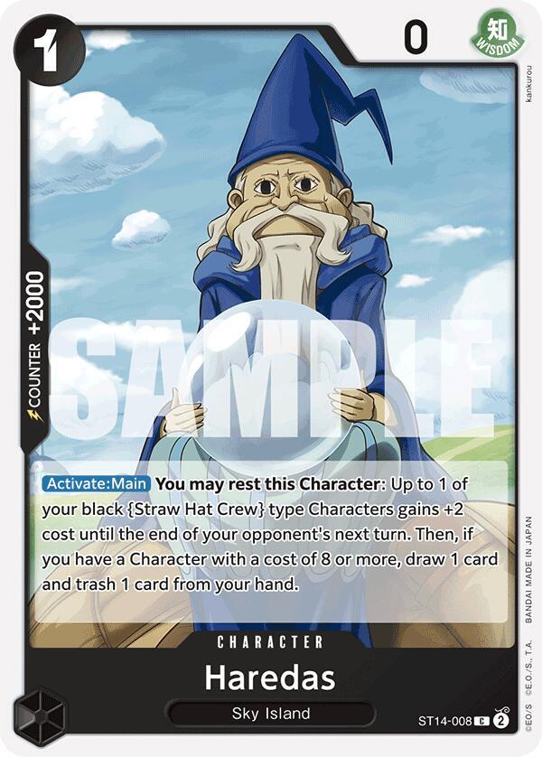 Haredas ST14-008 card