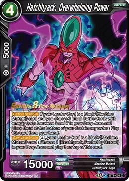 Hatchhyack Overwhelming Power BT8-091_PR card