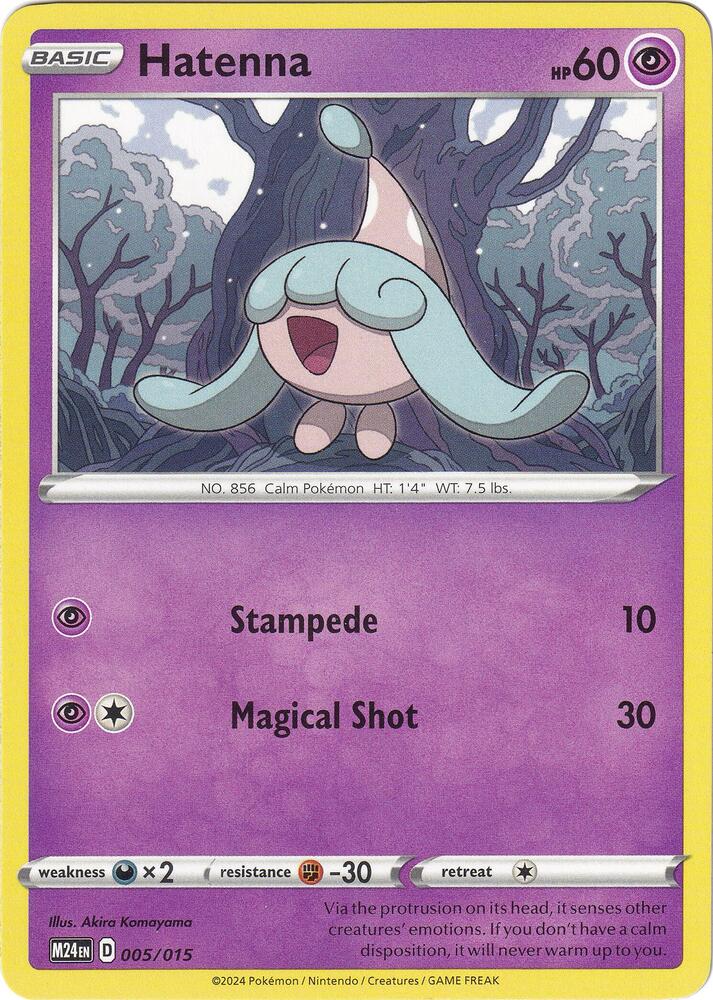 Hatenna 005/015 card