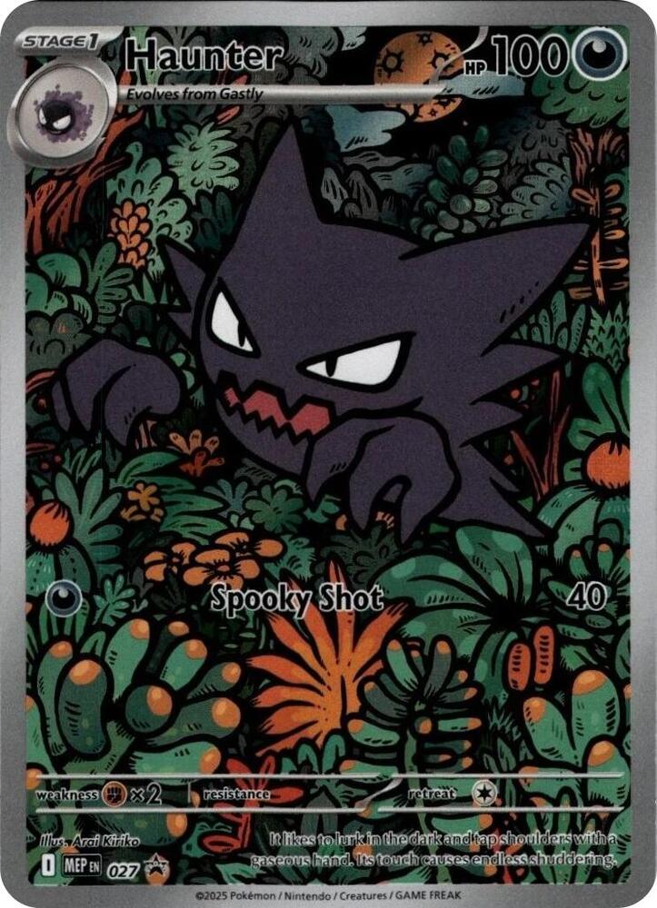 Haunter 027 card