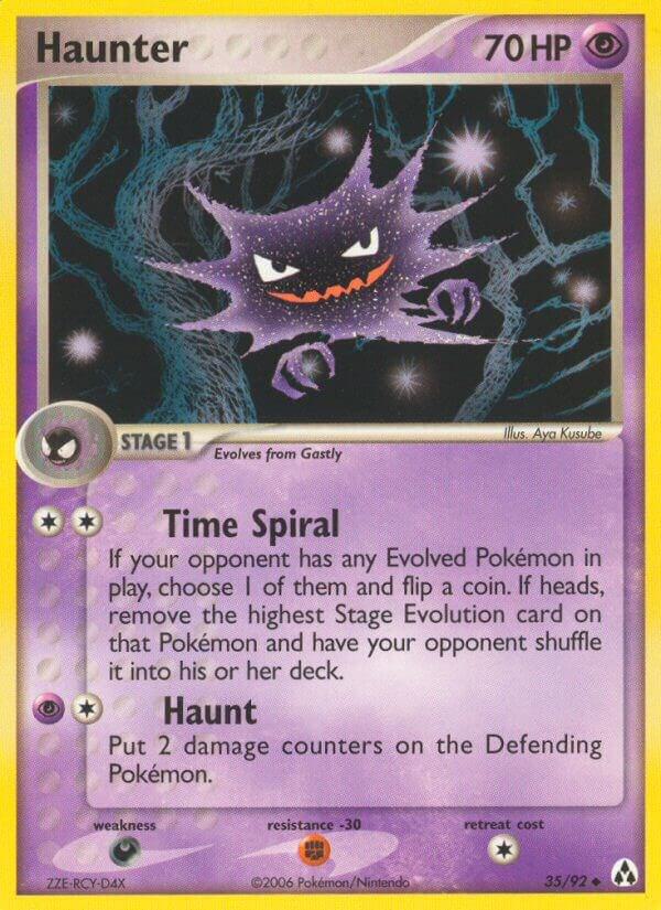 Haunter 35/92 card