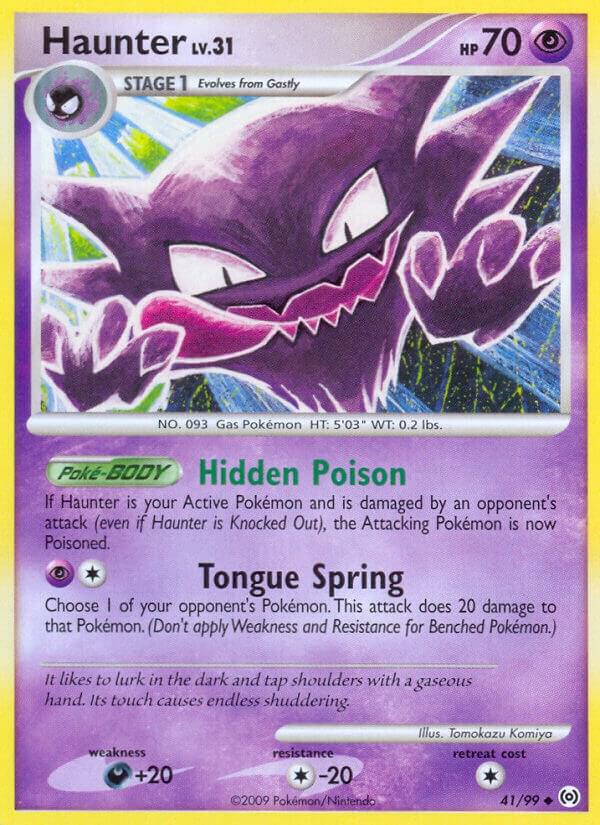 Haunter 41 41/99 card