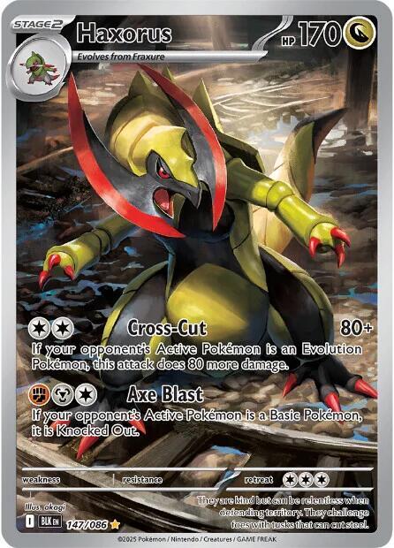 Haxorus 147 086 card