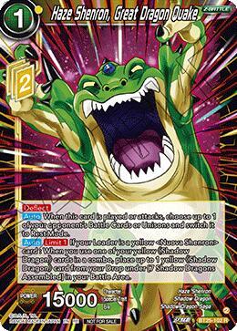 Haze Shenron Great Dragon Quake Deluxe Pack 2026 Vol1 BT25-102