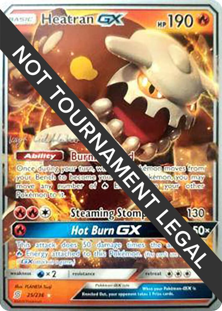 Heatran GX 2019 Kaya Lichtleitner 25/236 card