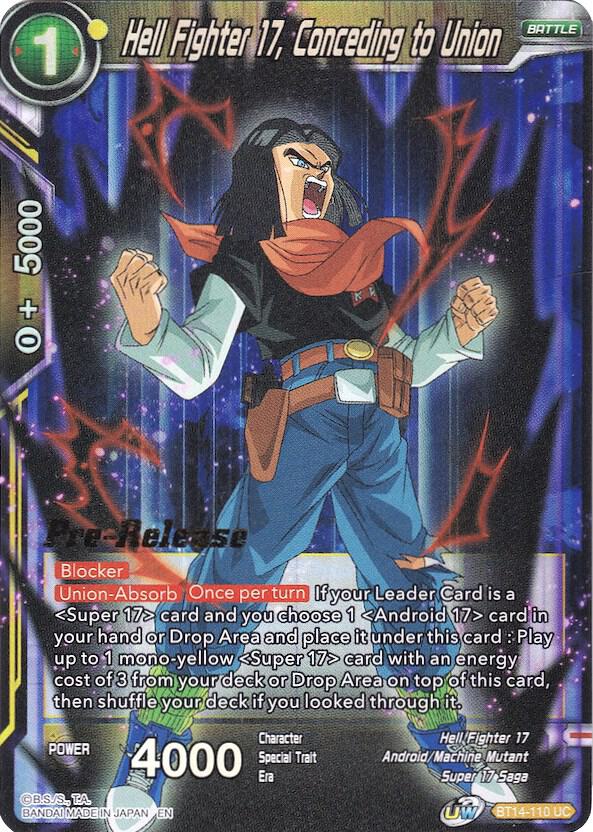 Hell Fighter 17 Conceding to Union BT14-110