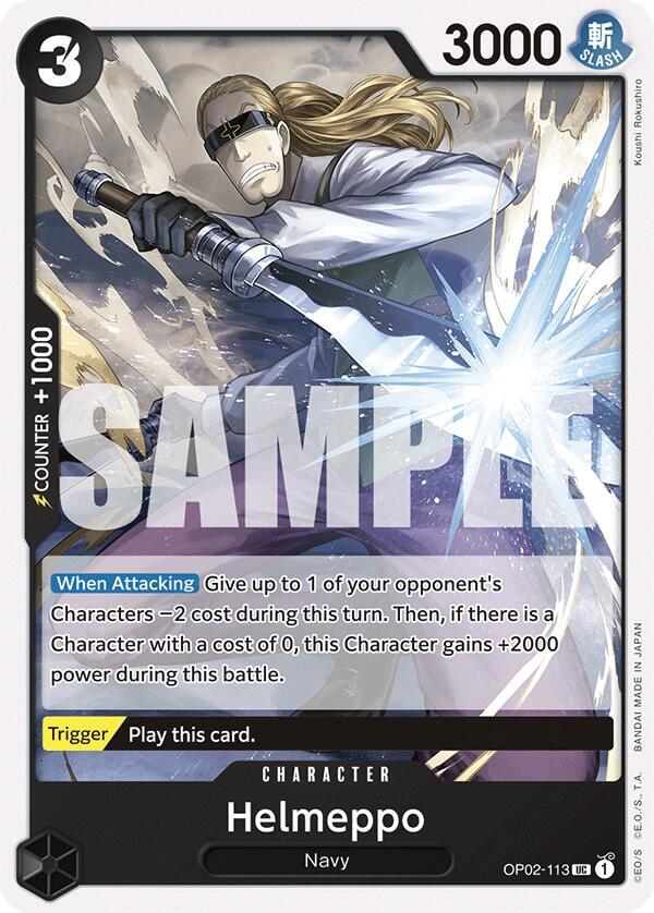 Helmeppo OP02-113 carta