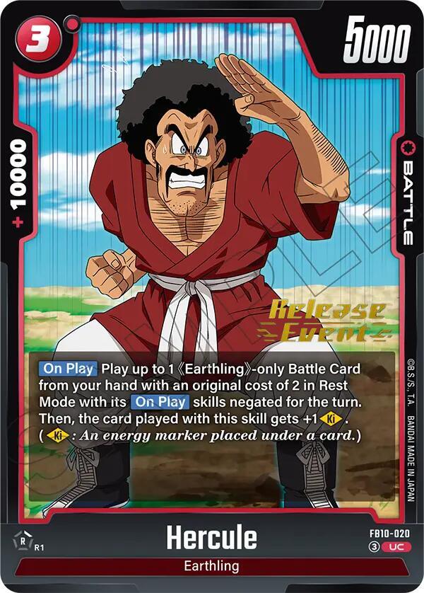 Hercule FB10 020 card