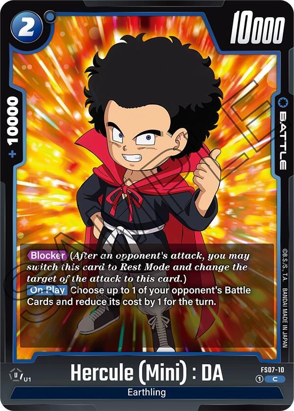 Hercule Mini DA FS07-10 carta