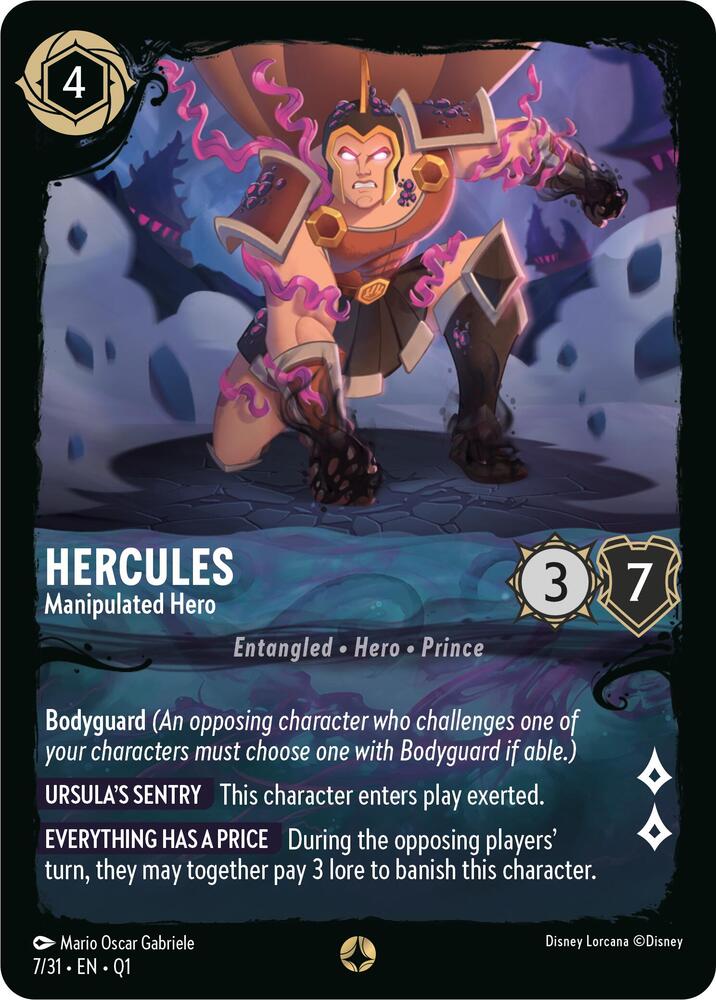 Hercules Manipulated Hero 7/31