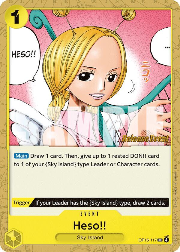 Heso OP15-117 card