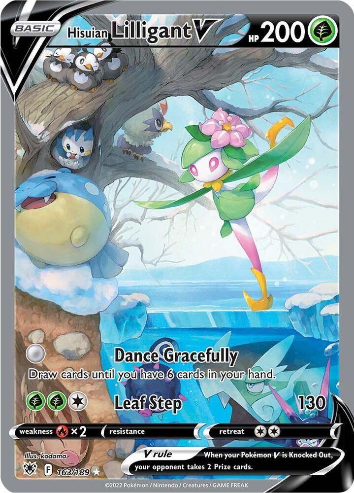 Hisuian Lilligant V Alternate Full Art 163/189