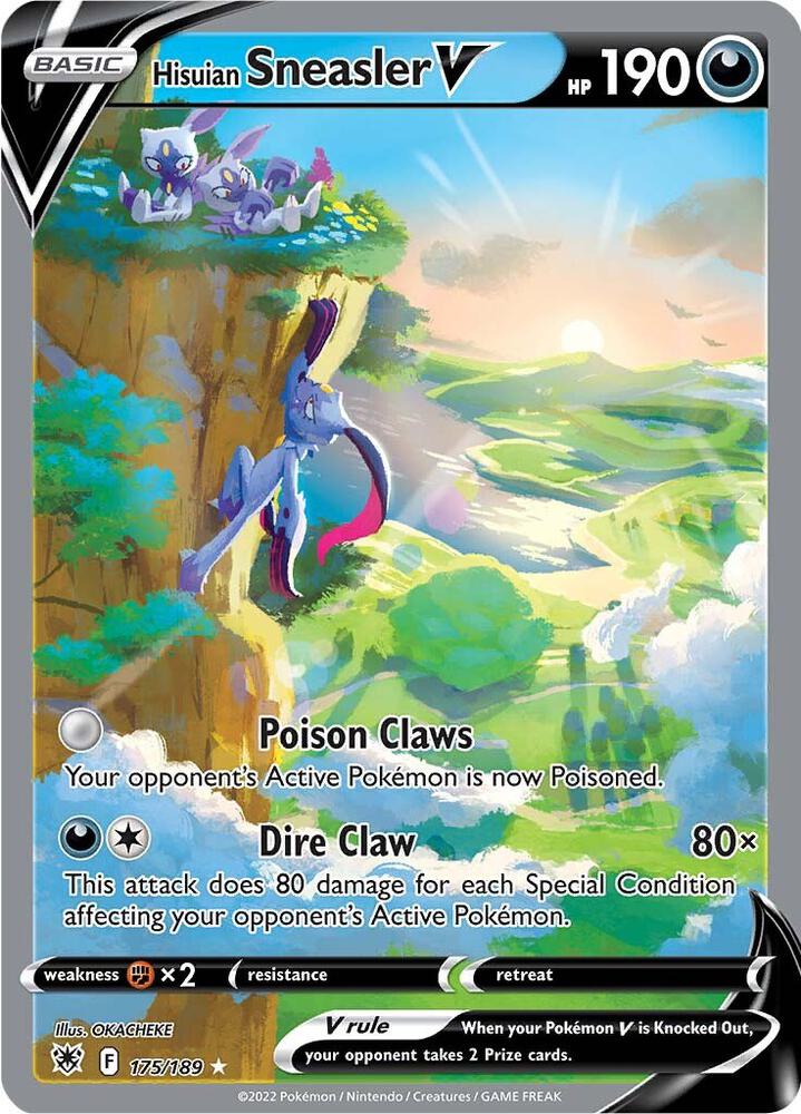 Hisuian Sneasler V Alternate Full Art 175/189