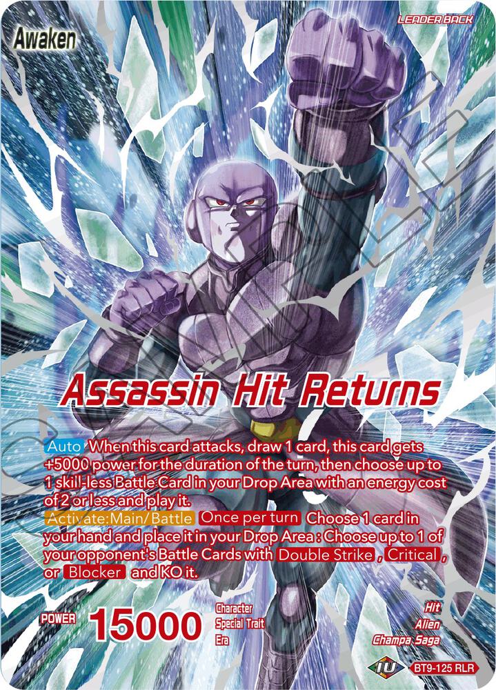 Hit Assassin Hit Returns BT9-125 card