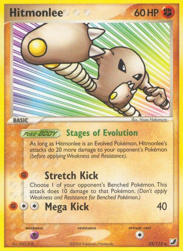 Hitmonlee 25/115 carta