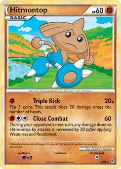 Hitmontop 8 95 Non Holo 008/095
