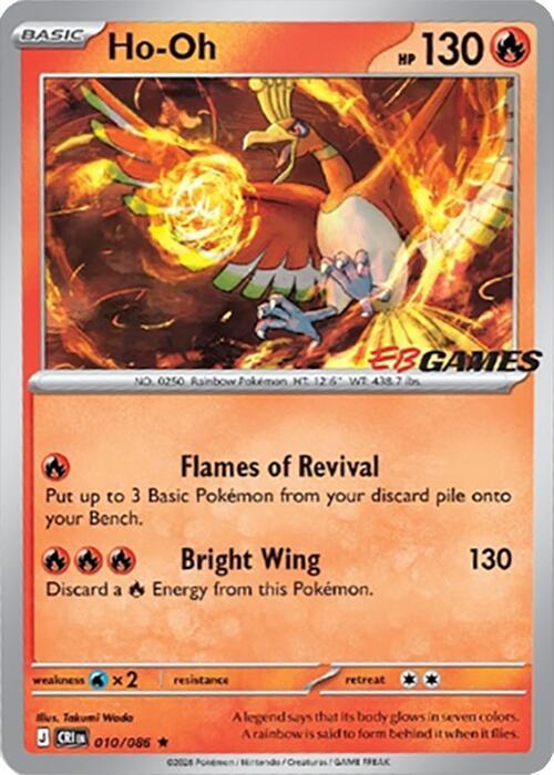 Ho-Oh 010/086 card