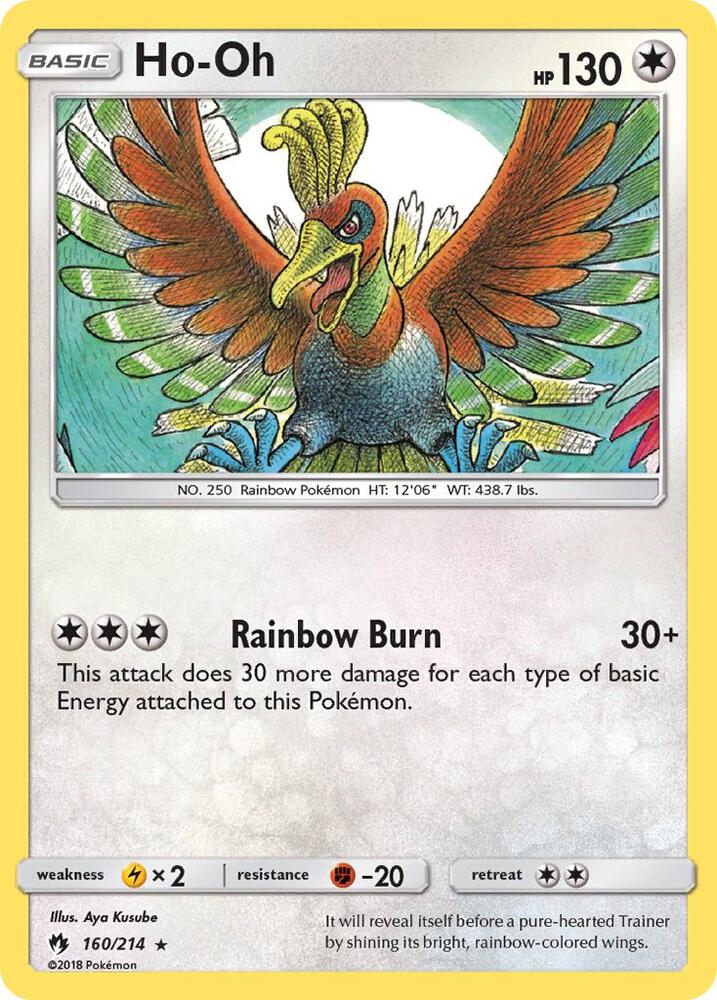 Ho Oh 160/214