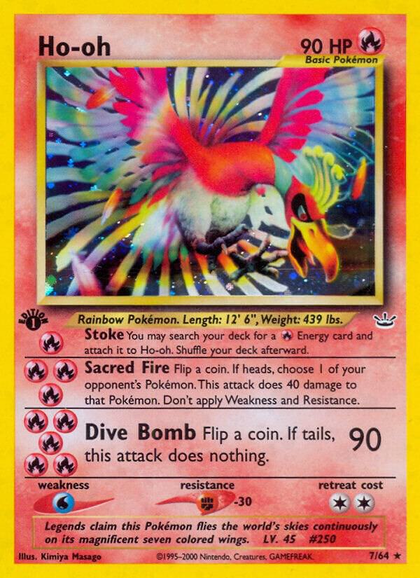 Ho-Oh 7/64 card