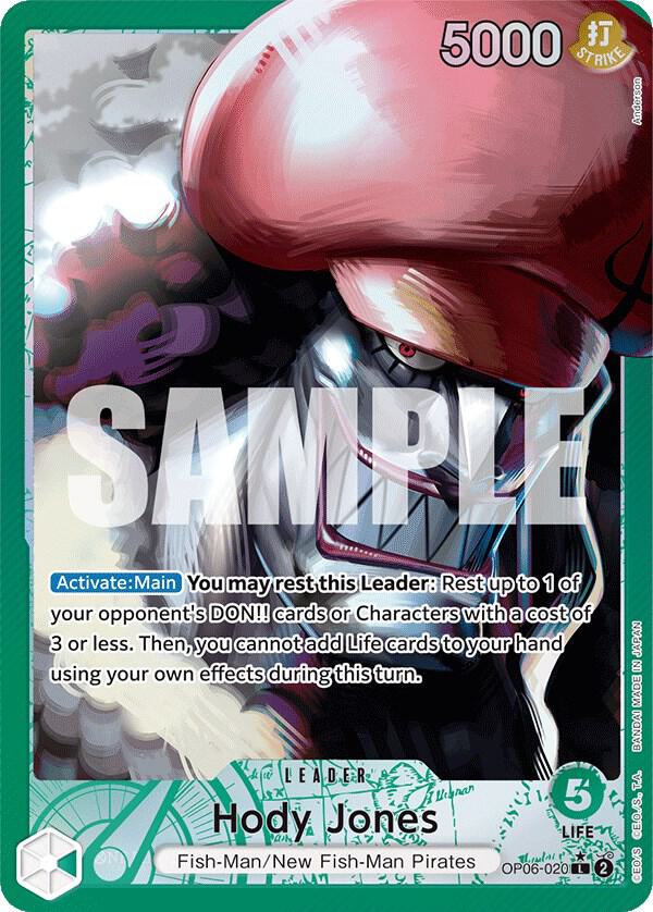 Hody Jones 020 Alternate Art OP06-020