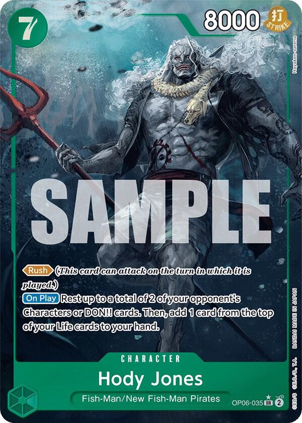 Hody Jones 035 Alternate Art OP06-035