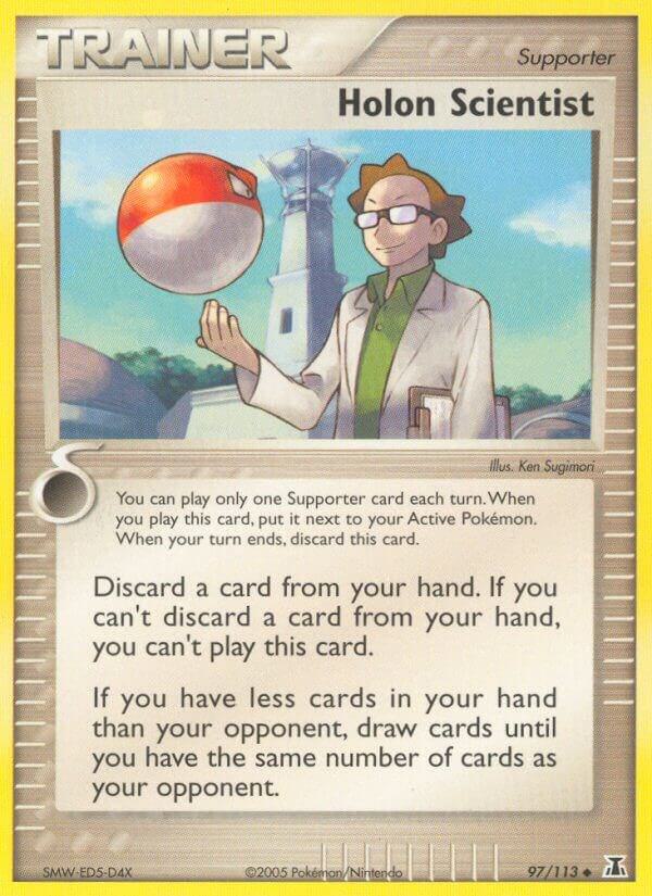 Holon Scientist 97/113 card