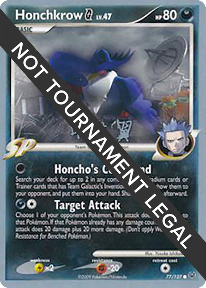 Honchkrow G 2009 Tsubasa Nakamura 77/127