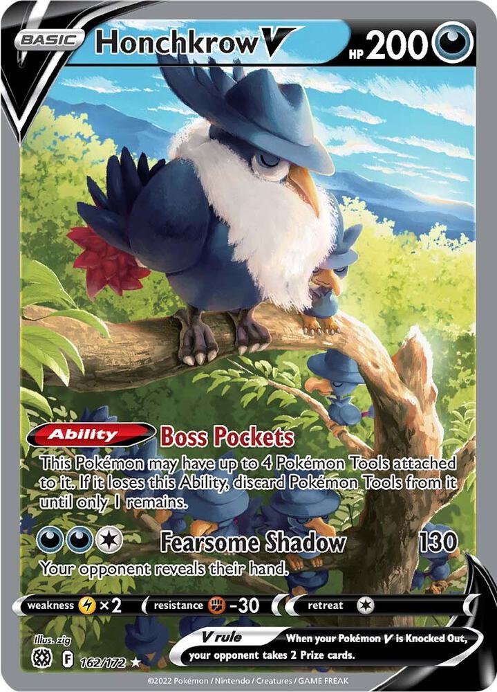 Honchkrow V Alternate Full Art 162/172