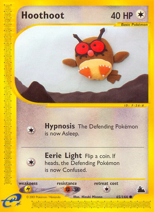 Hoothoot 065/144 card