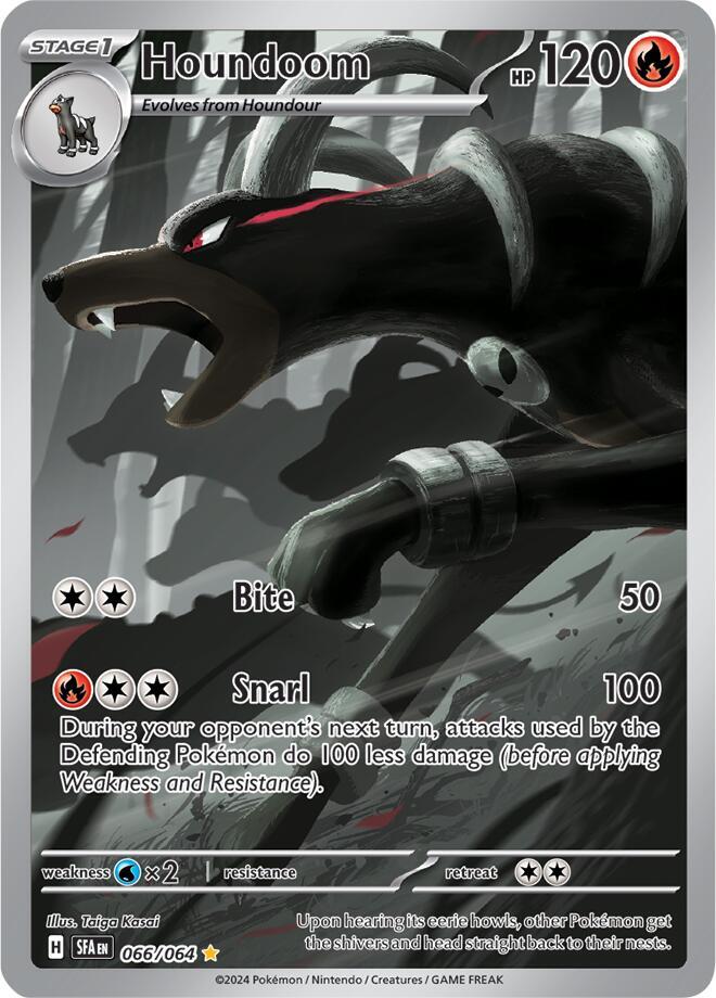 Houndoom 066 064 card