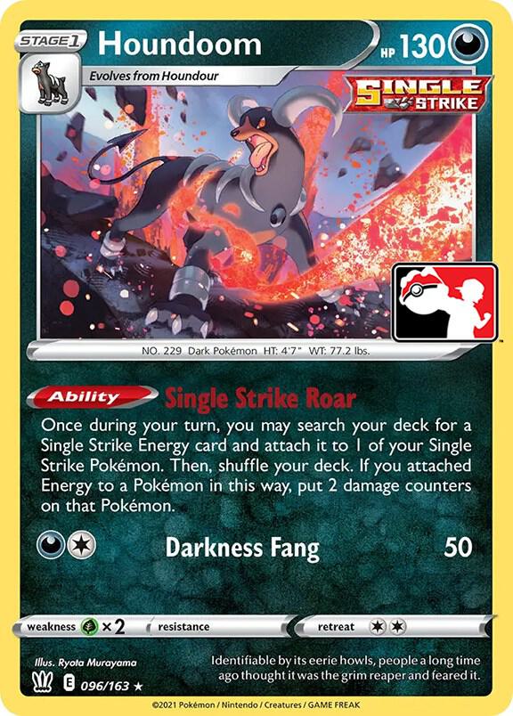 Houndoom 096 163 card