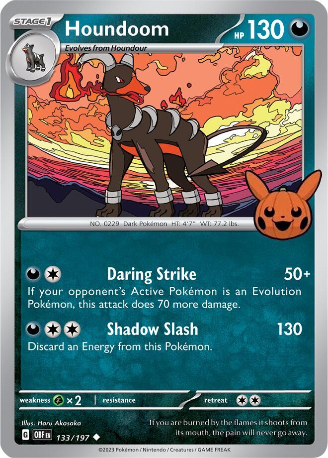 Houndoom 133/197 carta