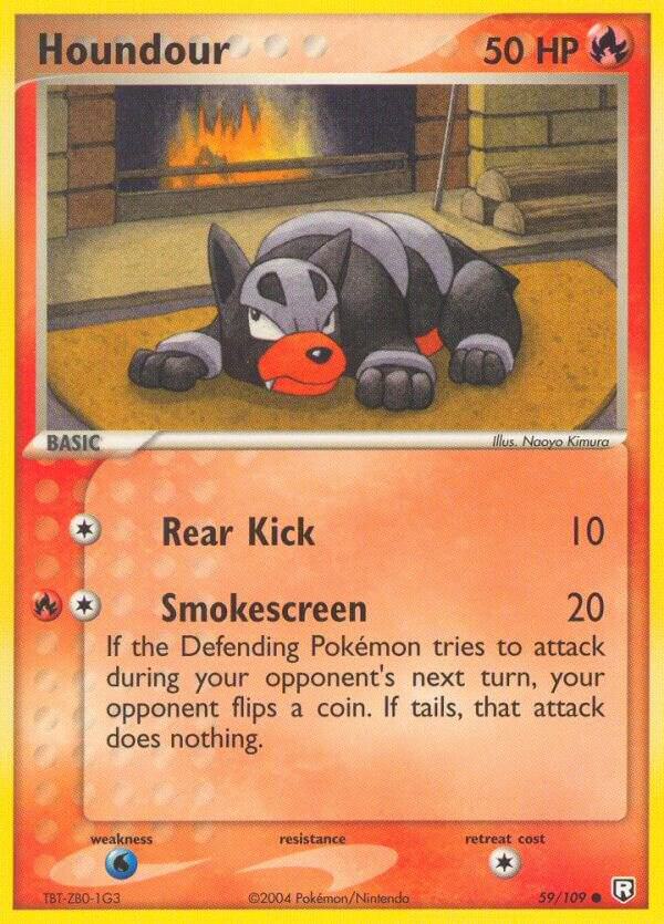 Houndour 059 109 card