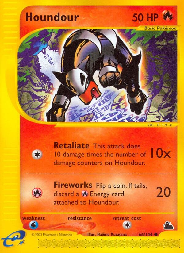 Houndour 066/144 card