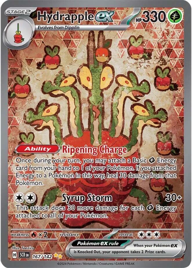 Hydrapple ex 167 142 card