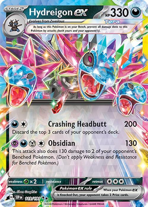 Hydreigon ex 119/191 card
