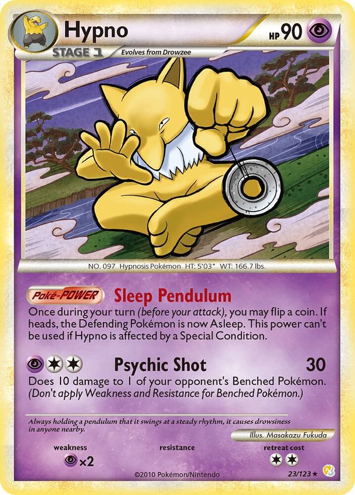 Hypno 23/123 card