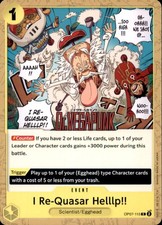 I Re Quasar Helllp OP07-115 card
