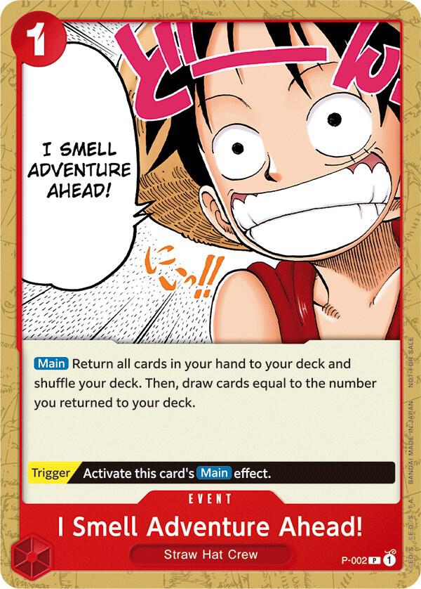I Smell Adventure Ahead Promotion Pack 2022 P-002 card
