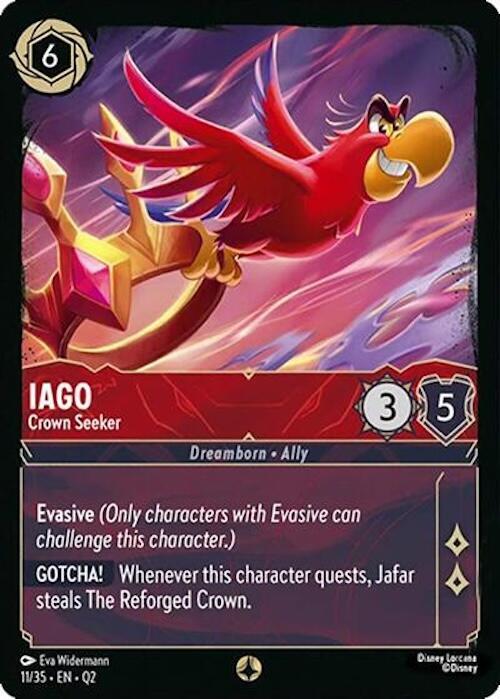 Iago Crown Seeker 11/35 card