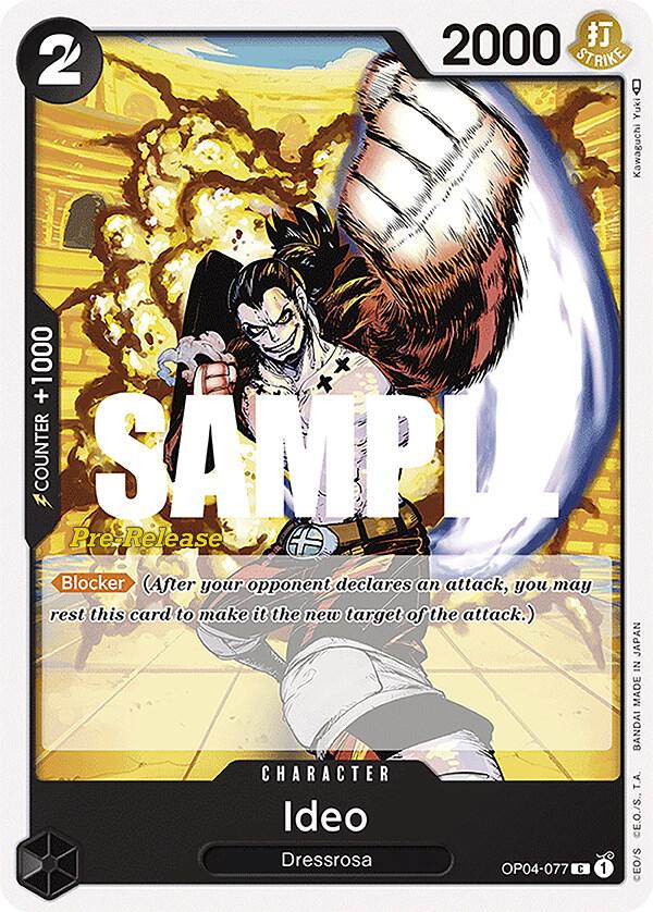Ideo OP04-077 card